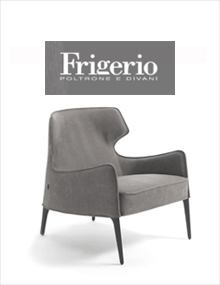 Frigerio Crosby Armchair in leather