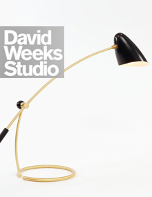 david weeks studio, new york | adjustable arc lamp