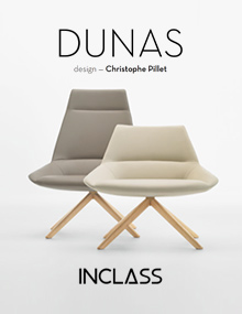 INCLASS Spain, Dunas Collection, designed by Chistophe Pillet